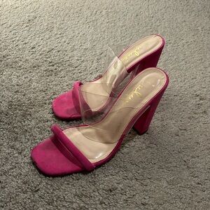 Lulus pink heels